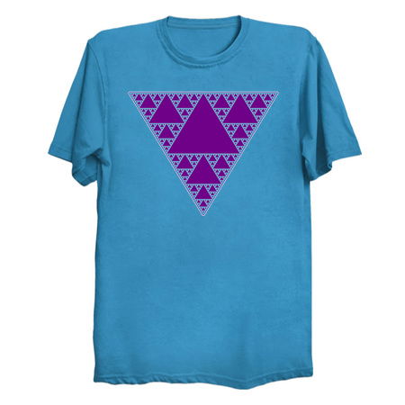 90s Triangle of Teal and Purple tiny thumbnail