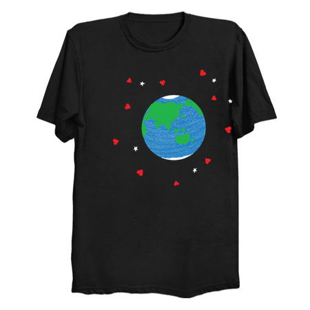 Vision of a loved and loving planet (eastern perspective) tiny thumbnail