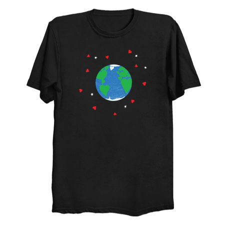 Vision of a loved and loving planet (western perspective) tiny thumbnail