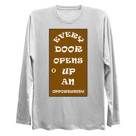 Every Door Opens Up An Opportunity Positive Message tiny thumbnail