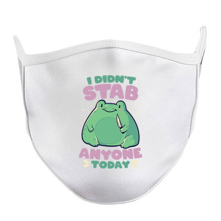 I Didn't Stab Anyone Today - Funny Cute Frog Gift tiny thumbnail