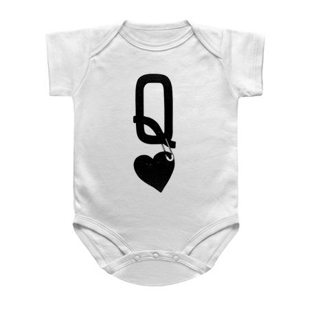 Queen Of Hearts Poker Black by Tobe Fonseca tiny thumbnail