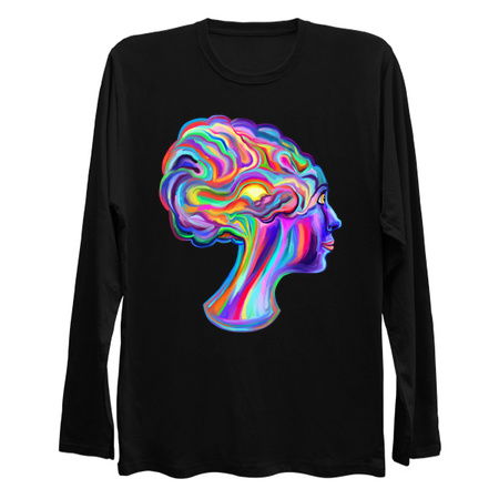 Psychedelic Creative Brainstorm Girl tiny thumbnail