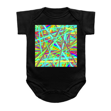 80s Rainbow Neon Strobe Light Abstract Pattern tiny thumbnail