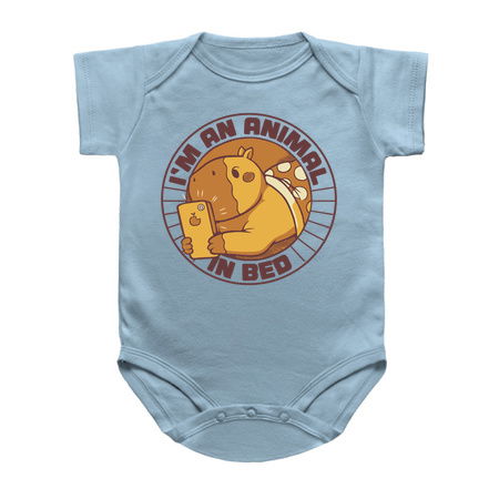 I'm an Animal in Bed Capybara by Tobe Fonseca tiny thumbnail