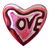 Pink, White and Red Love Heart tiny thumbnail
