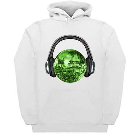 Green Disco Ball with Headphones tiny thumbnail