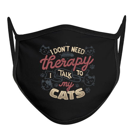 I Don’t Need Therapy I Talk To My Cats by Tobe Fonseca tiny thumbnail