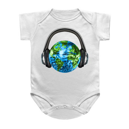 Disco Earth Ball with Headphones tiny thumbnail