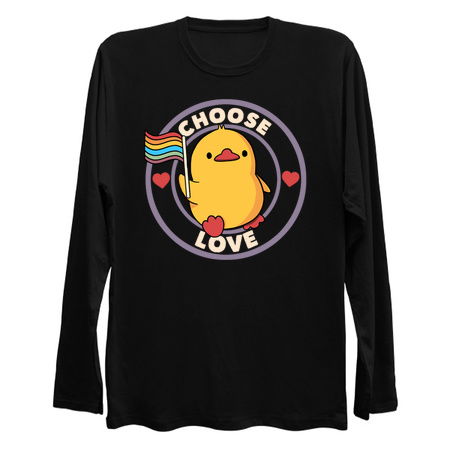 Choose Love Pride Duck by Tobe Fonseca tiny thumbnail