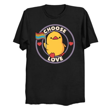 Choose Love Pride Duck by Tobe Fonseca tiny thumbnail