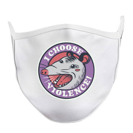 I Choose Violence Skunk Opossum by Tobe Fonseca tiny thumbnail