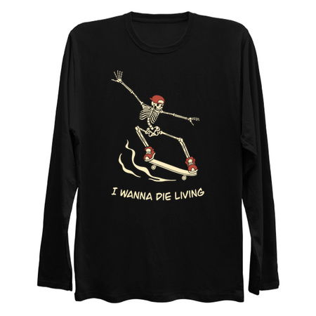 I Wanna Die Living Skeleton by Tobe Fonseca tiny thumbnail