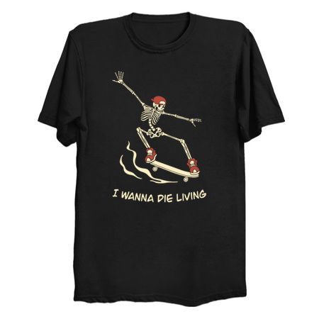 I Wanna Die Living Skeleton by Tobe Fonseca tiny thumbnail