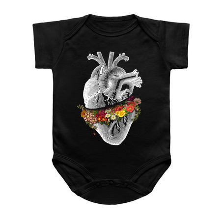 Vintage Heart Flower Collage by Tobe Fonseca tiny thumbnail