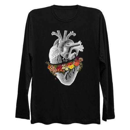 Vintage Heart Flower Collage by Tobe Fonseca tiny thumbnail