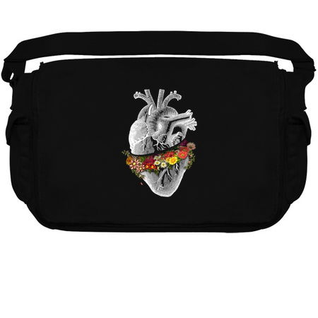 Vintage Heart Flower Collage by Tobe Fonseca tiny thumbnail