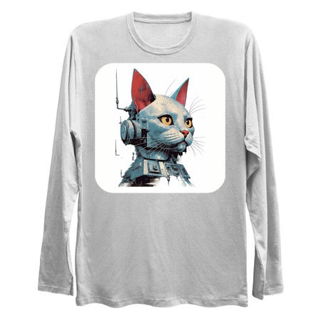 Retro Cyborg Robot Space Cat VI tiny thumbnail