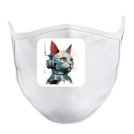 Retro Cyborg Robot Space Cat VI tiny thumbnail