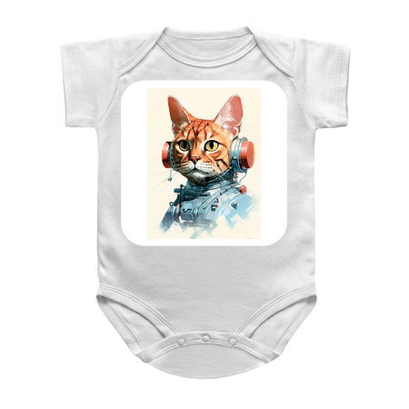 Retro Cyborg Robot Space Cat VII tiny thumbnail