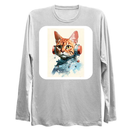 Retro Cyborg Robot Space Cat VII tiny thumbnail