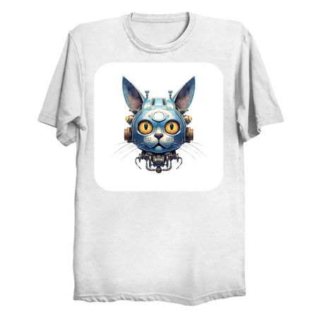 Retro Cyborg Robot Space Cat VIII tiny thumbnail