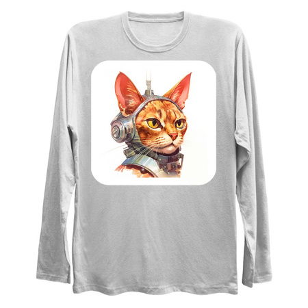 Retro Cyborg Robot Space Cat IX tiny thumbnail