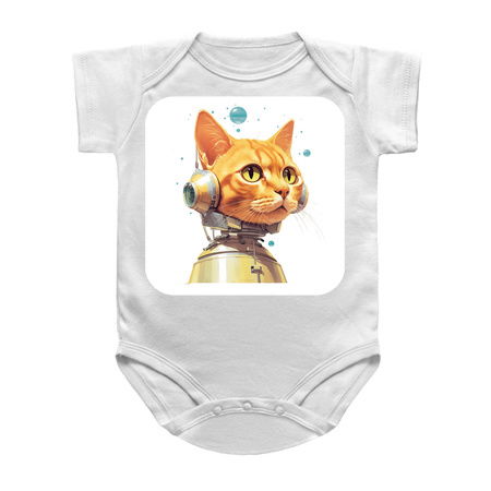 Retro Cyborg Robot Space Cat XI tiny thumbnail