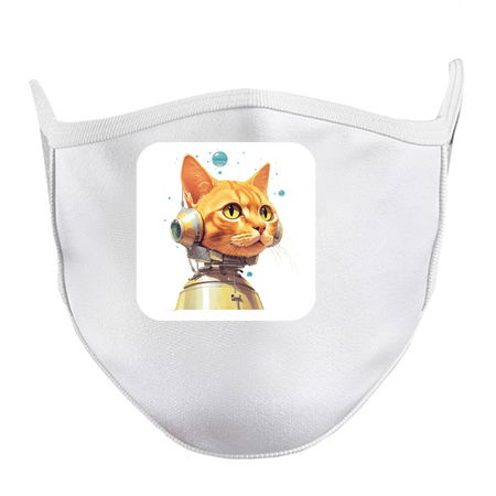 Retro Cyborg Robot Space Cat XI tiny thumbnail