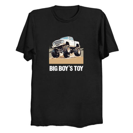 Monster Truck 4x4 Pick-Up Ute -- Big Boy's Toy -- White tiny thumbnail