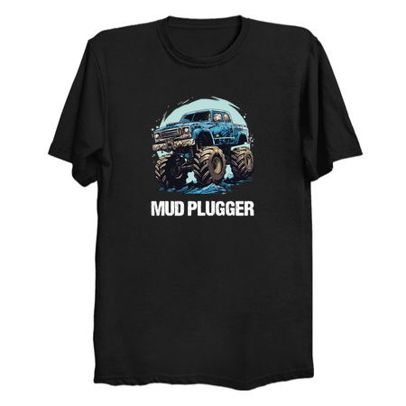 Monster Truck 4x4 Pick-Up Ute -- Mud Plugger -- Blue tiny thumbnail
