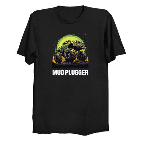 Monster Truck 4x4 Pick-Up Ute -- Mud Plugger -- Green tiny thumbnail