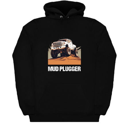 Monster Truck 4x4 Pick-Up Ute -- Mud Plugger -- White tiny thumbnail