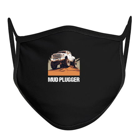 Monster Truck 4x4 Pick-Up Ute -- Mud Plugger -- White tiny thumbnail