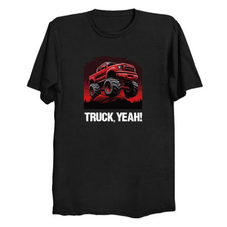 Monster Truck 4x4 Pick-Up Ute -- Truck, Yeah! -- Red tiny thumbnail