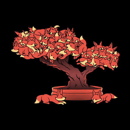 Fox Tree by Tobe Fonseca - NeatoShop