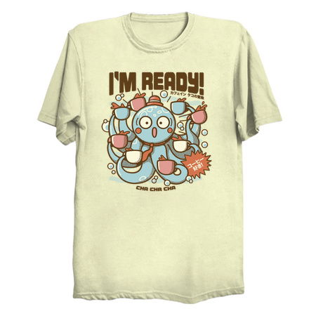 I'm Ready Coffee Octopus by Tobe Fonseca tiny thumbnail