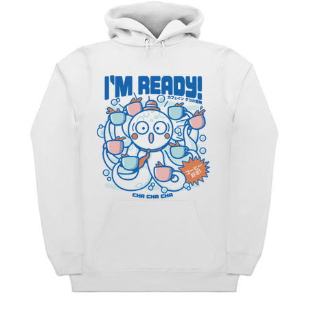 I'm Ready Coffee Octopus Blue by Tobe Fonseca tiny thumbnail