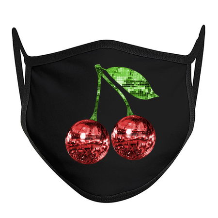 Pair of Disco Ball Red Cherries tiny thumbnail