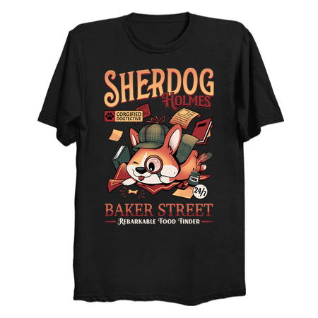 Mister Sherdog Holmes - Cute Corgi Detective tiny thumbnail