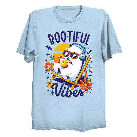 Ghostly Summer Vibes - Spooky Ghost tiny thumbnail