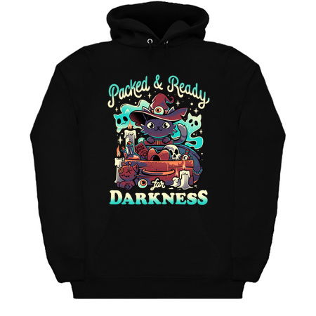 Ready For Darkness - Cute Witch Cat tiny thumbnail