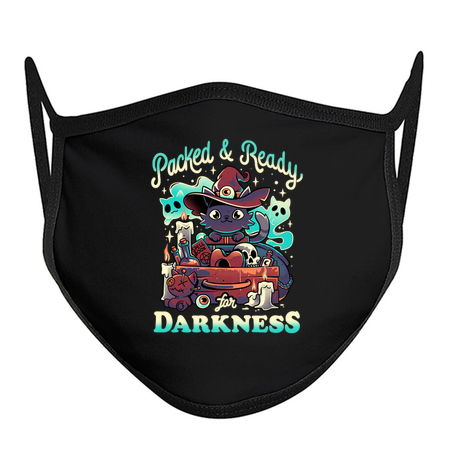 Ready For Darkness - Cute Witch Cat tiny thumbnail