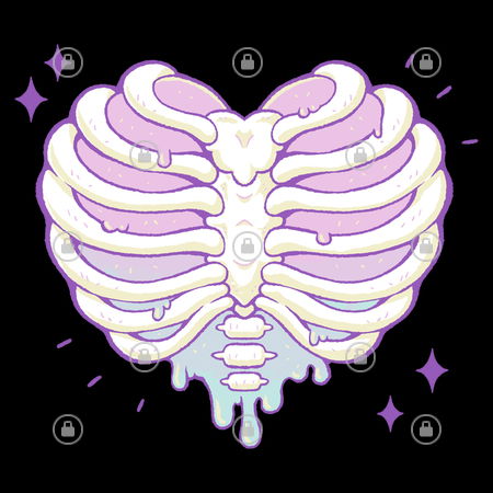 Rib Cage Heart - NeatoShop