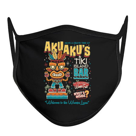 Akuku Tiki Island  - Creepy Cute - Vintage Retro Surf Vacation tiny thumbnail