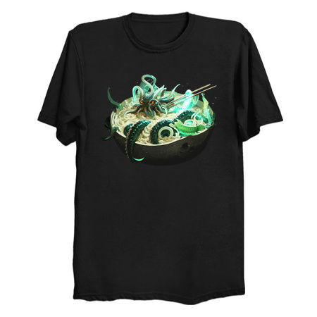 Squid and Octopus Noodles - Ramen Food tiny thumbnail