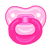 Pink Infant Baby Girl Pacifier tiny thumbnail