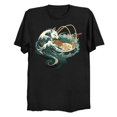 The Great Kitsune Wave - Ramen Noodles tiny thumbnail