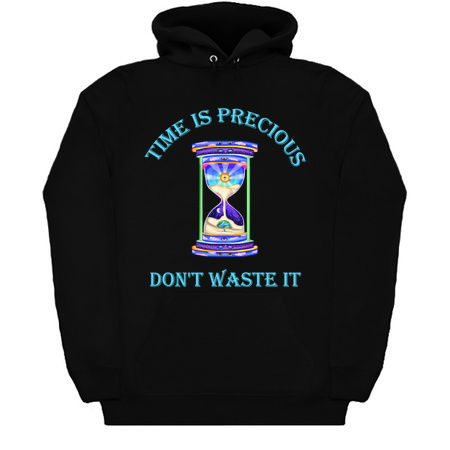 Time is Precious Don't Waste it Hourglass tiny thumbnail