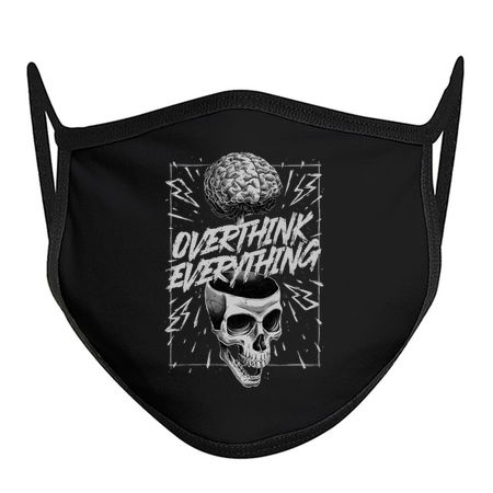 Overthink Everything - Anxiety Skull tiny thumbnail